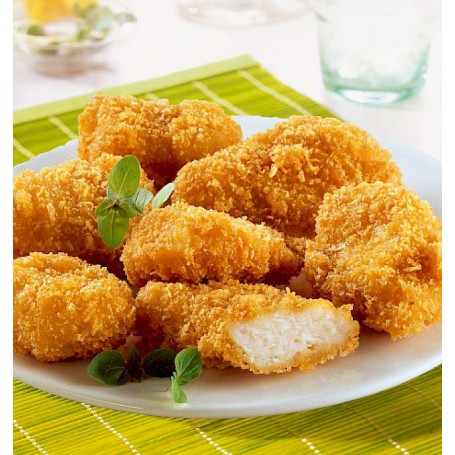 Chicken Crossies paniert