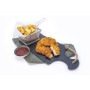 Mini Hähnchen-Knusperschnitzel gegart