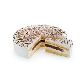 Nuss-Sahne-Torte Ø 28 cm