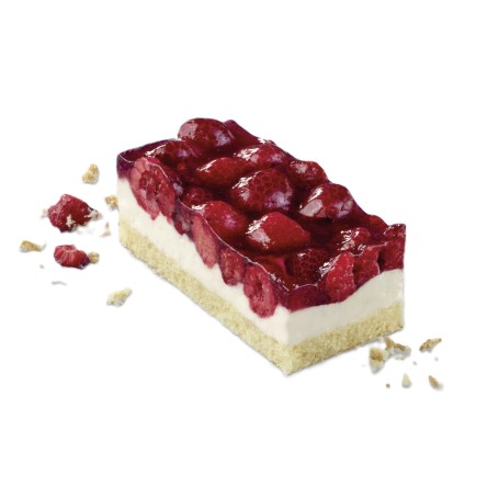 Himbeer-Quark-Schnitte 29 x 19,5 cm