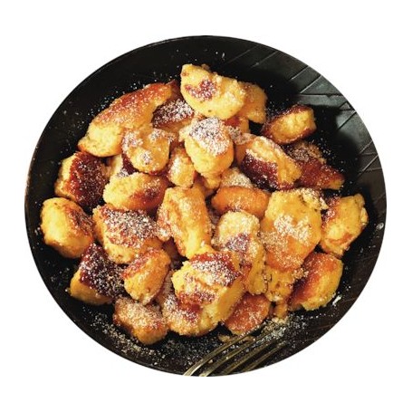 Kaiserschmarrn ohne Rosinen, vorgebacken