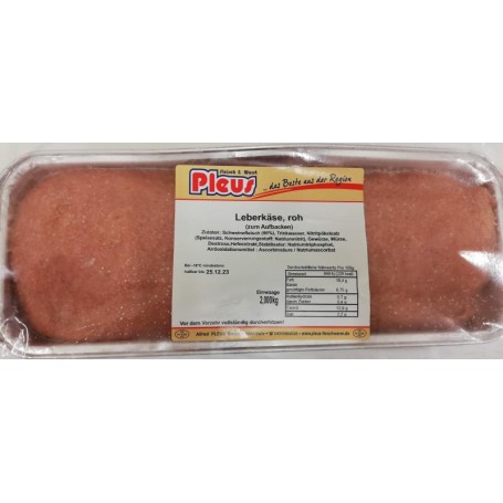 Fleischkäse / Leberkäse, roh (2,0 kg)