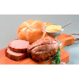 Mini-Leberkäse fein gegart (5 Stück, je 160 g)