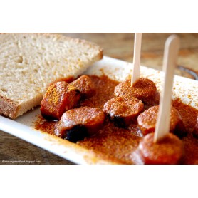 Brat-Currywurst im Glas